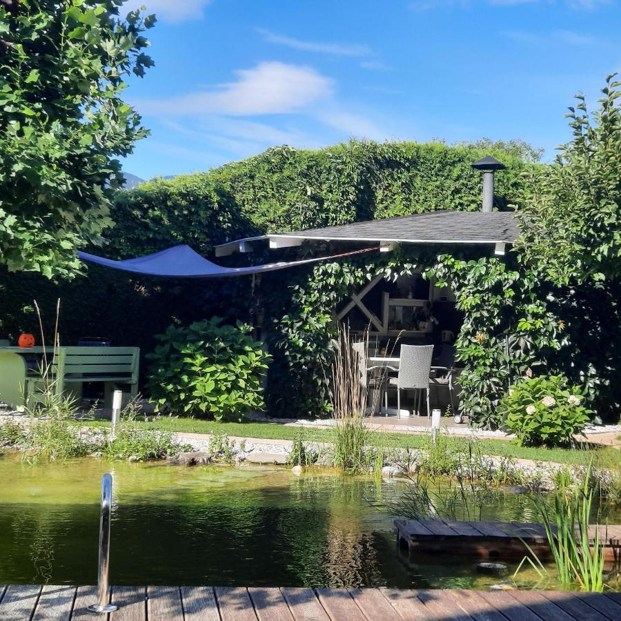 Garden Paradise Bled Apartments - Garden, Pond And Castle View 외부 사진